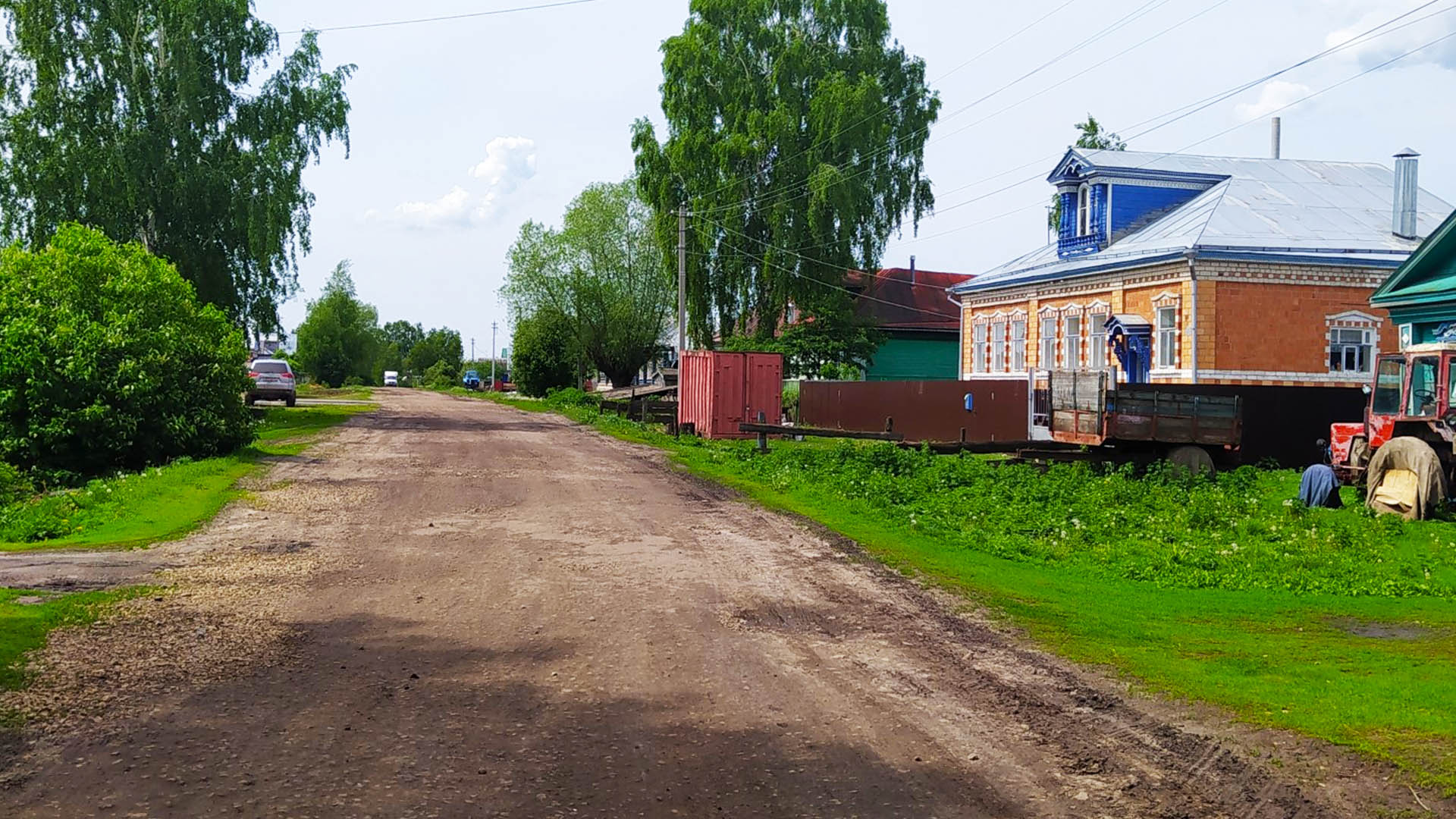 Ремонт дороги по ул.Победы, с.Водоватово 