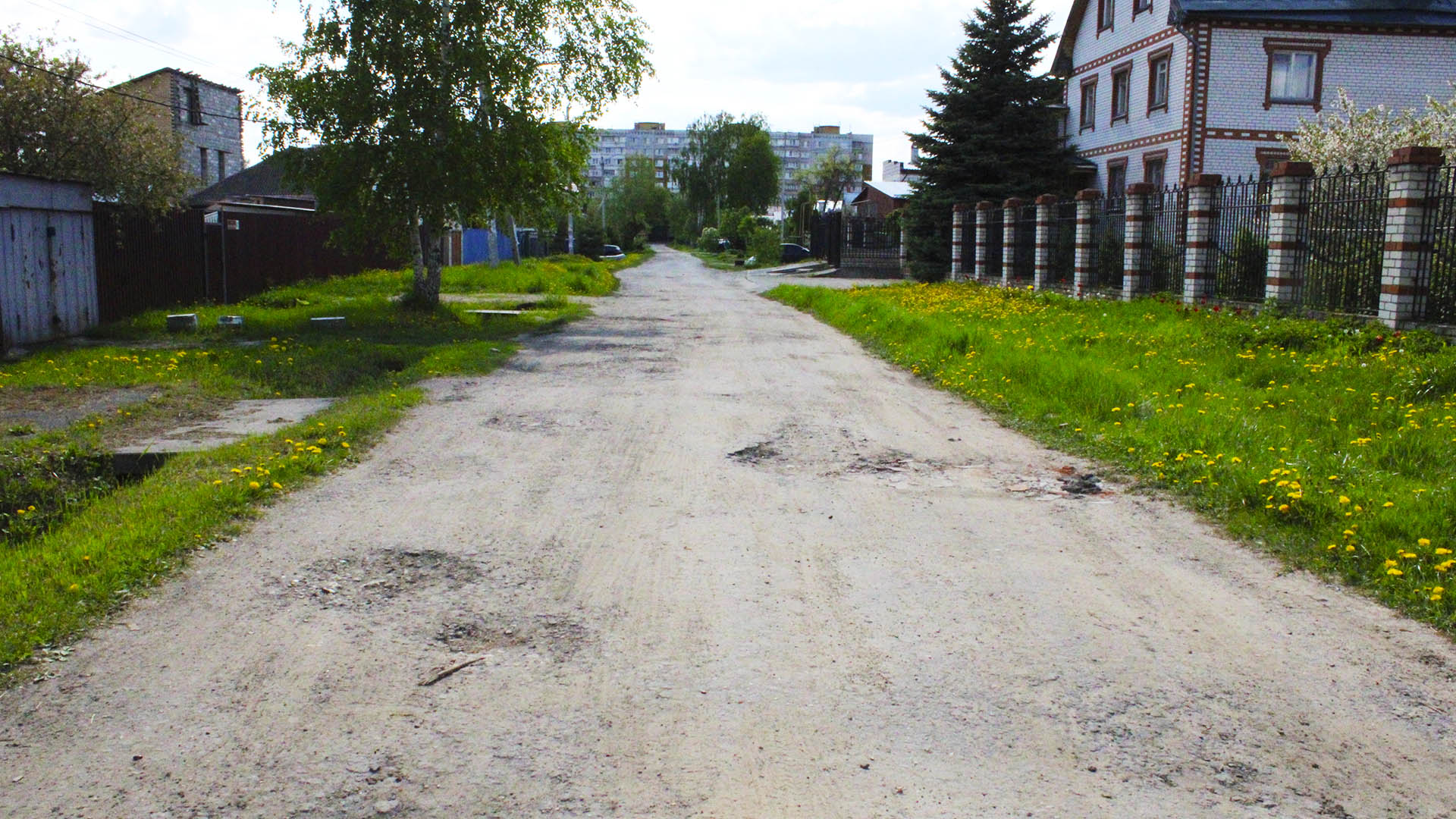 Ремонт дороги по ул.Авторская, г.Н.Новгород