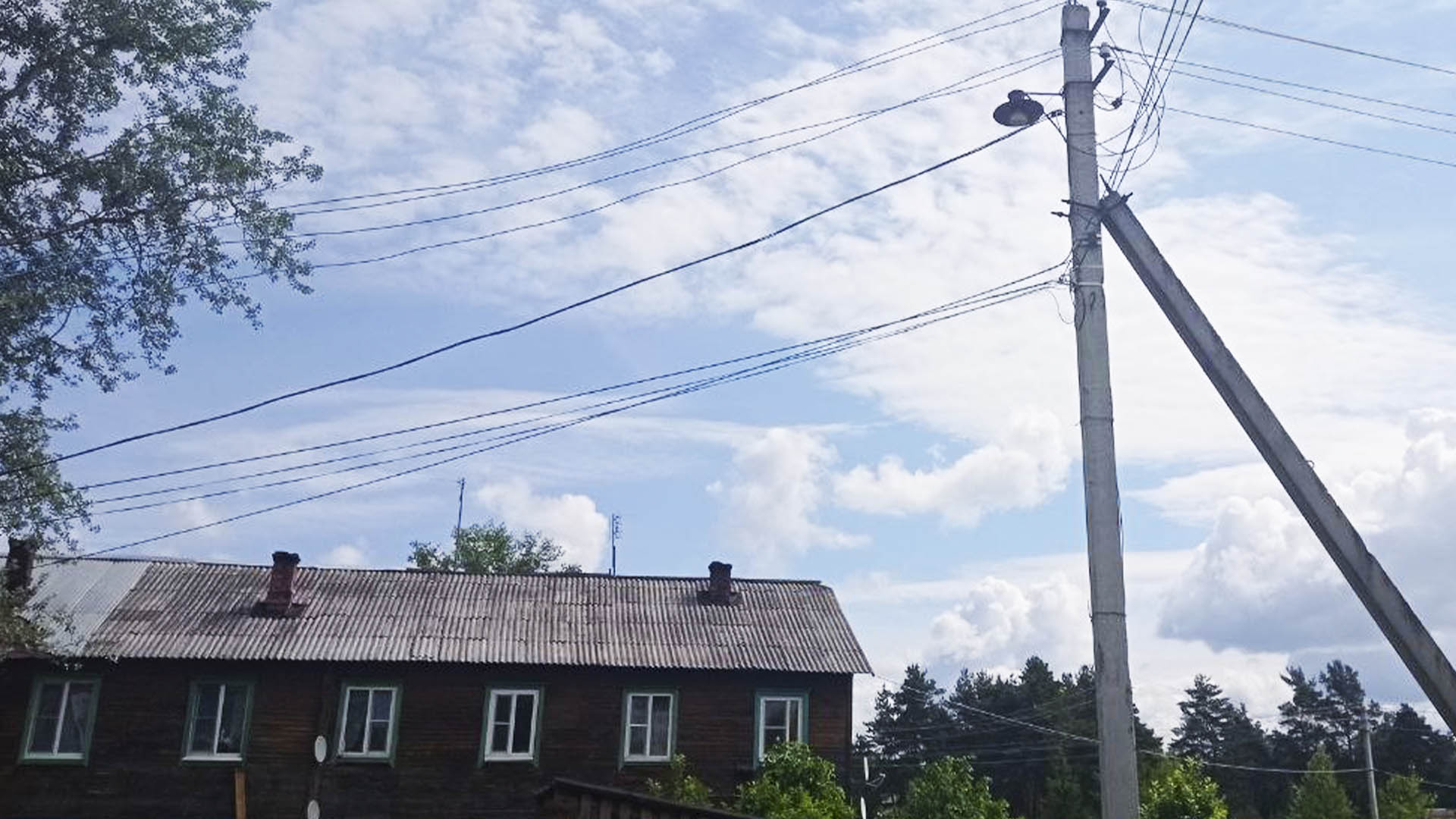Ремонт системы уличного освещения, с.Чистое