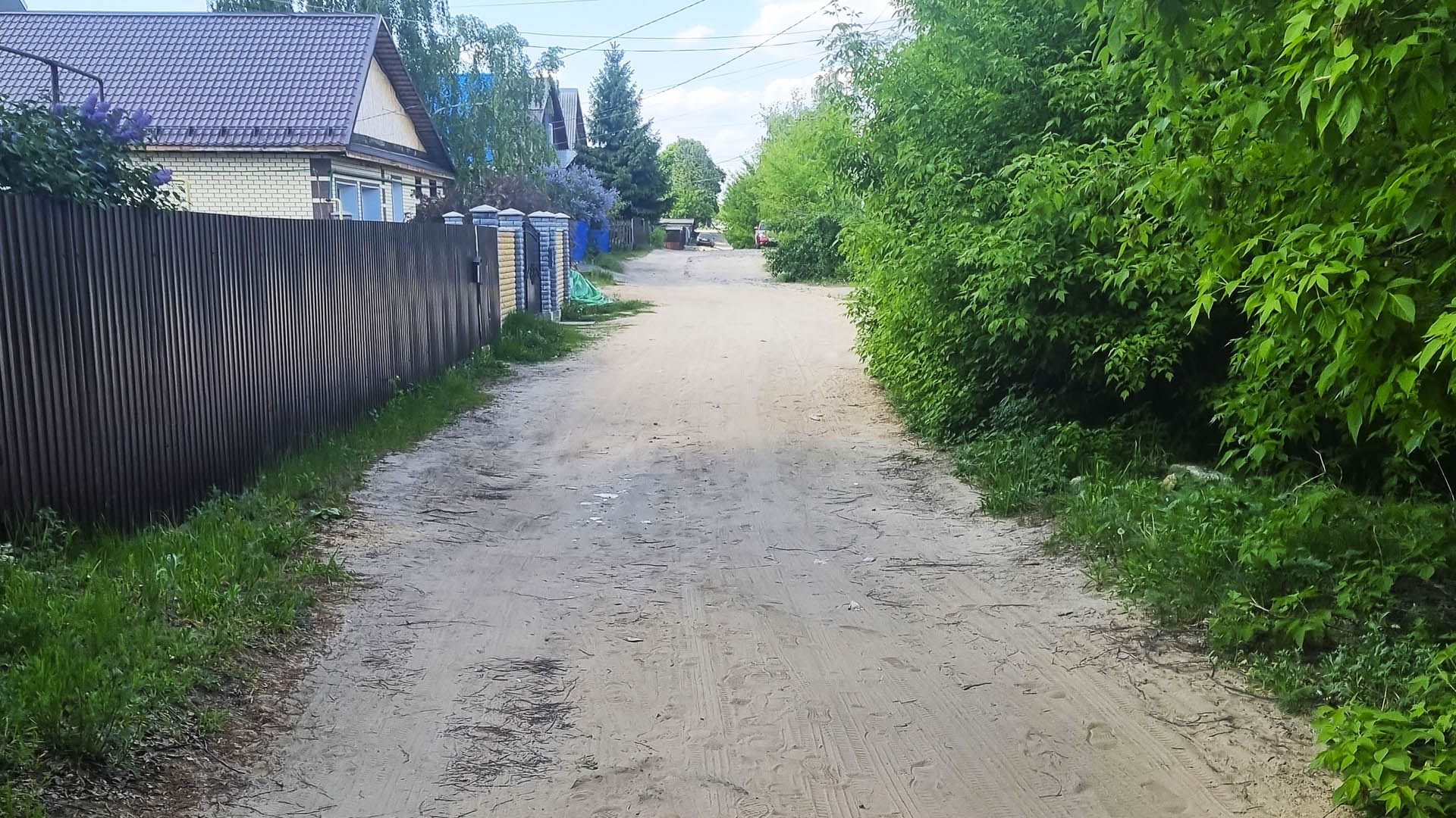 Ремонт дороги по ул.Воровского, г.Навашино