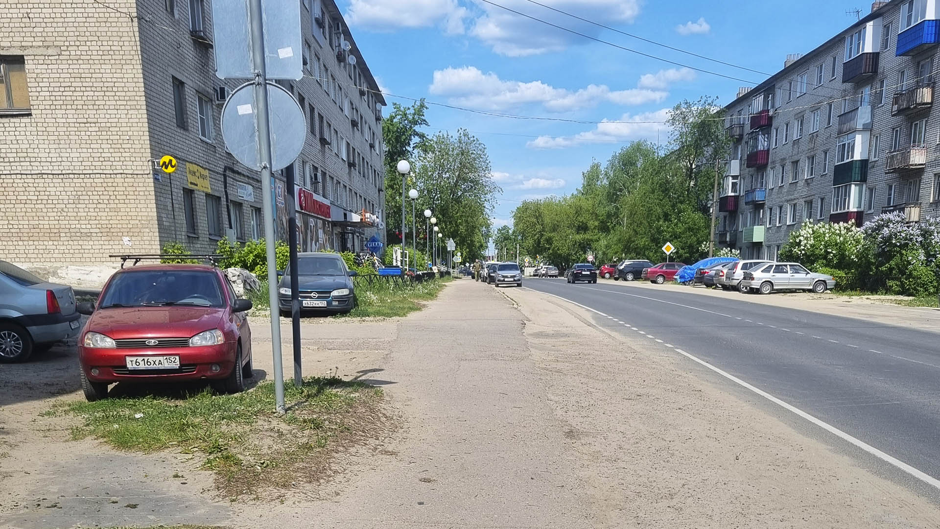 Ремонт тротуара от пр-та Корабелов, д.2 до ул.Трудовая, д.4, г.Навашино