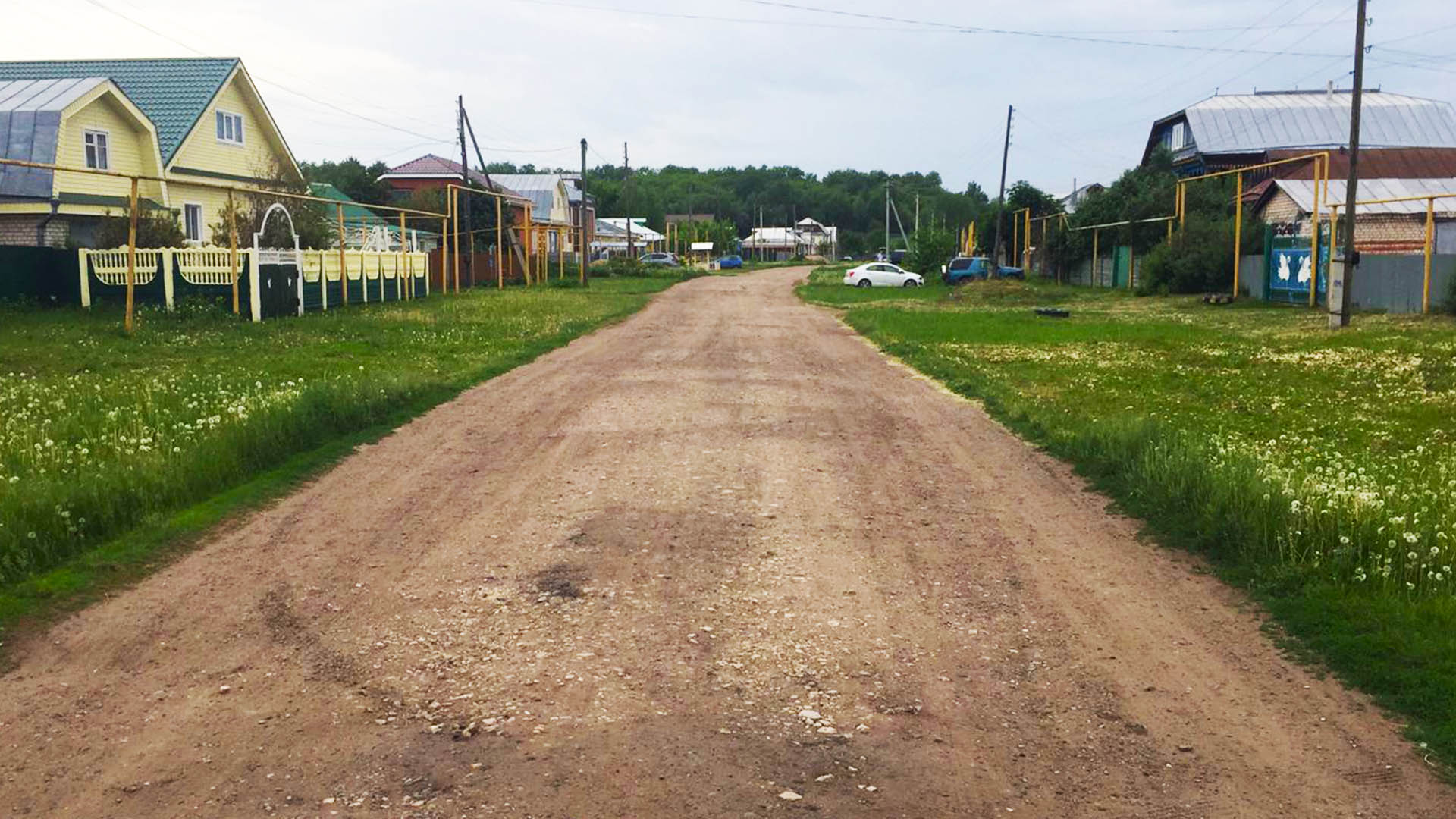 Ремонт дороги по ул.Новая, д.Пошатово