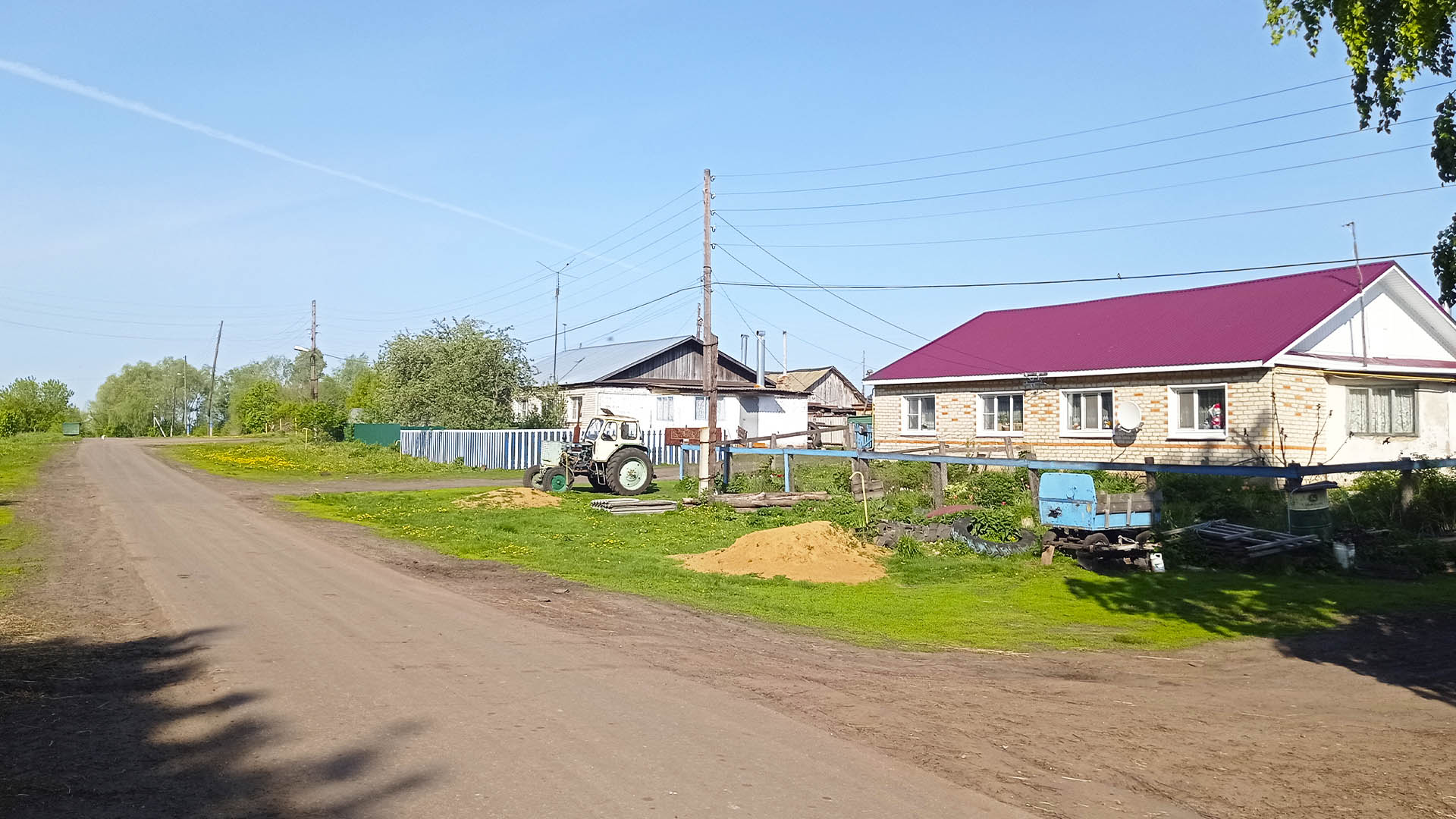 Ремонт сети наружного освещения, с.Каменка