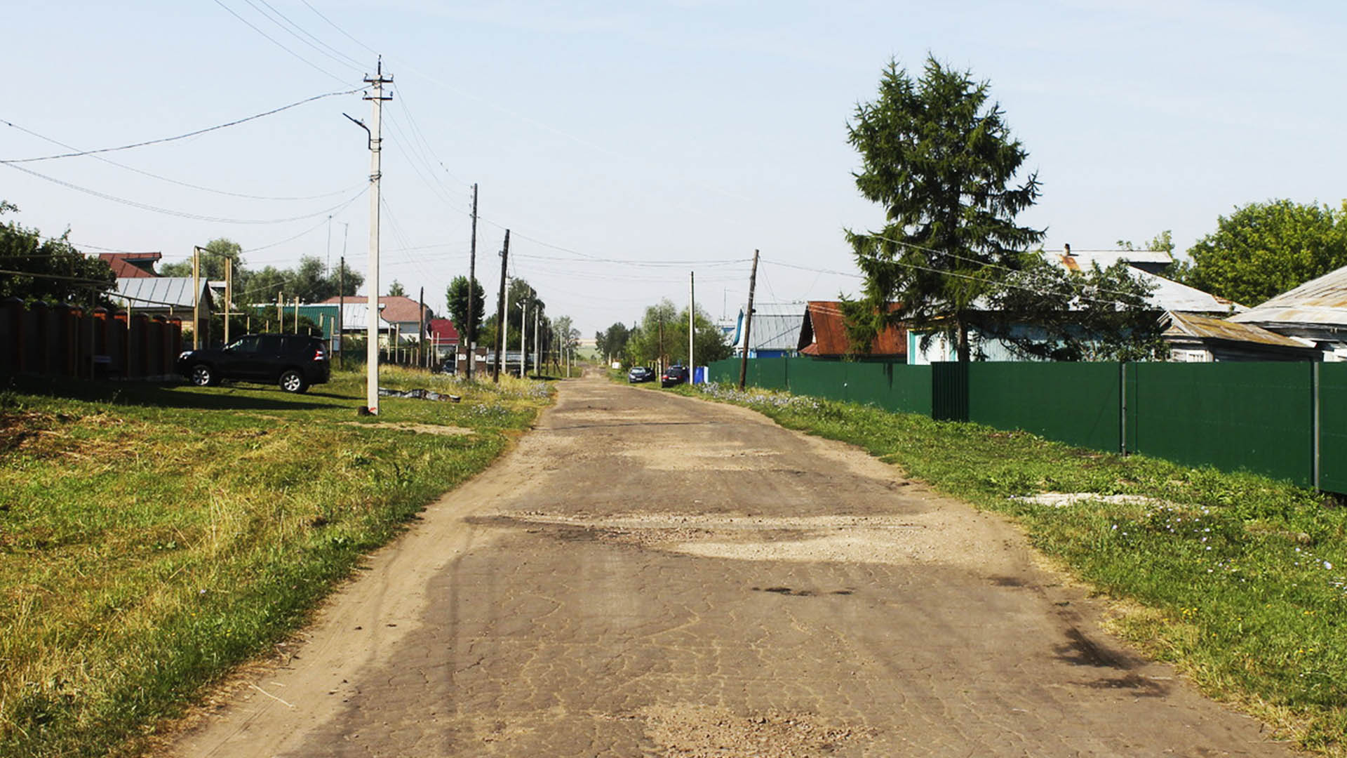 Ремонт дороги по ул.Ибрагимова, с.Петряксы