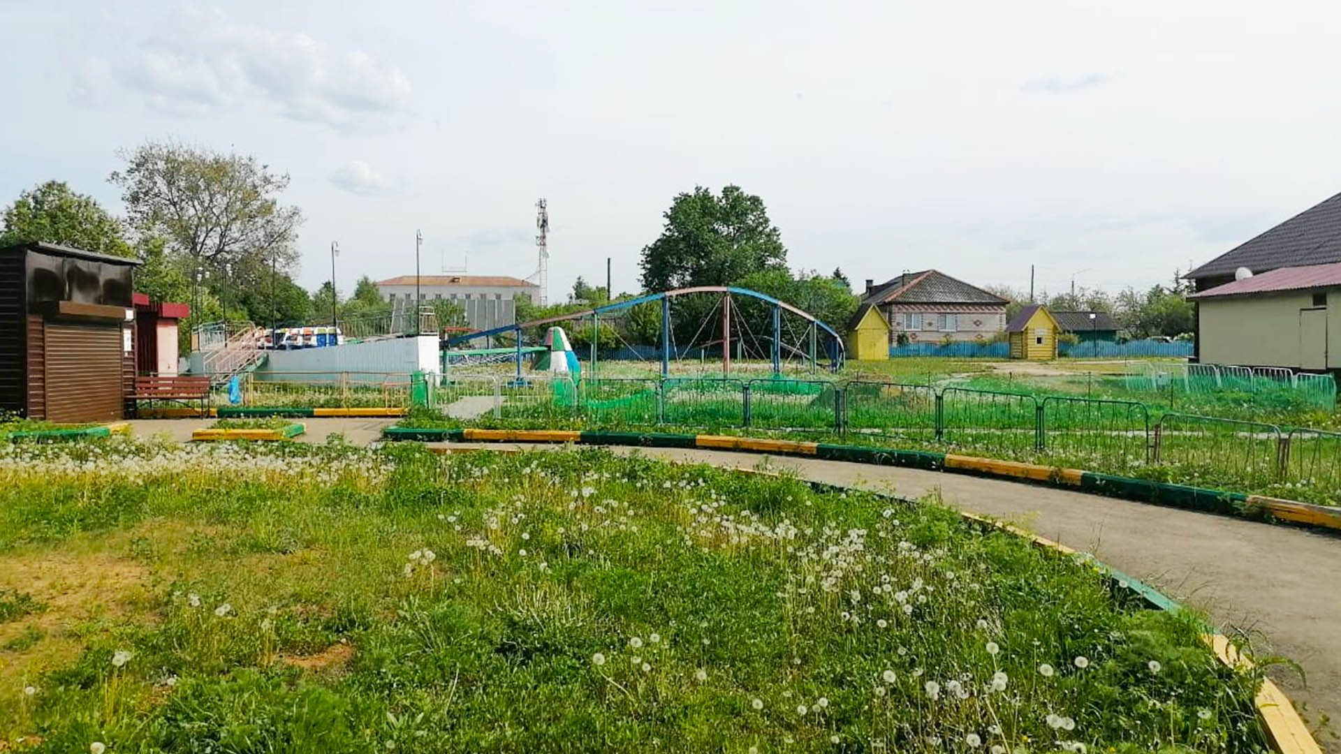 Благоустройство детского развлекательного комплекса "Лукоморье", р.п.Шаранга