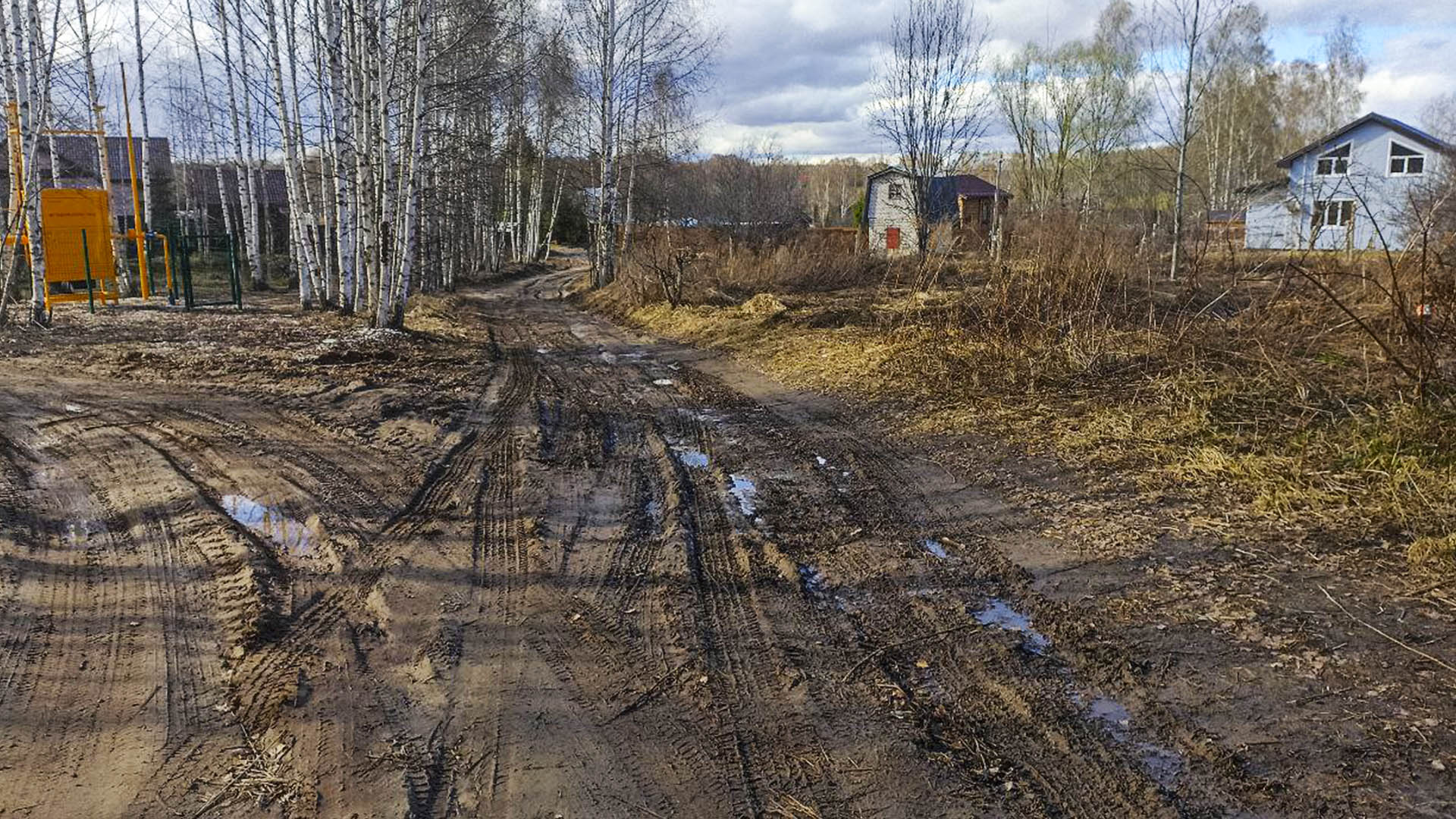Ремонт дороги, д.Вашкино