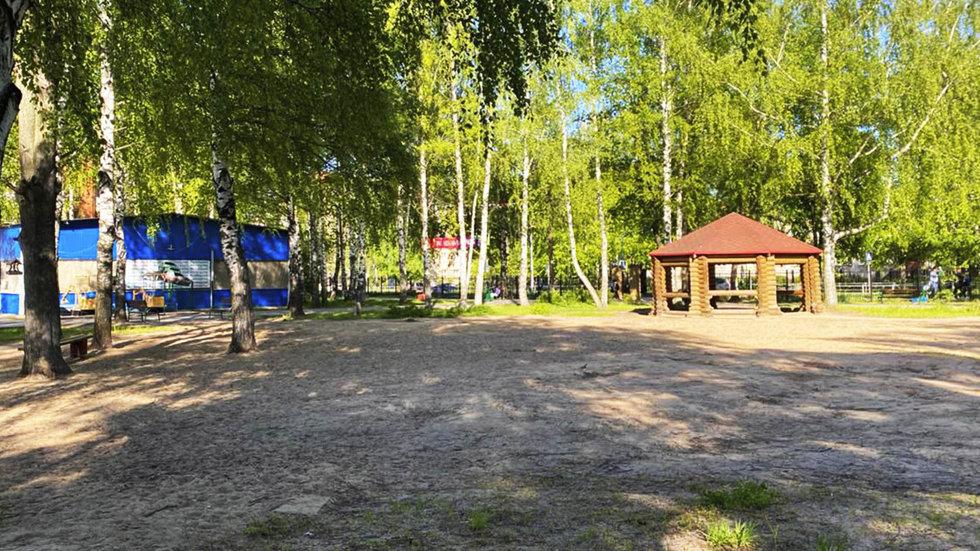 Зона креативного отдыха в детском парке,
г.Кстово