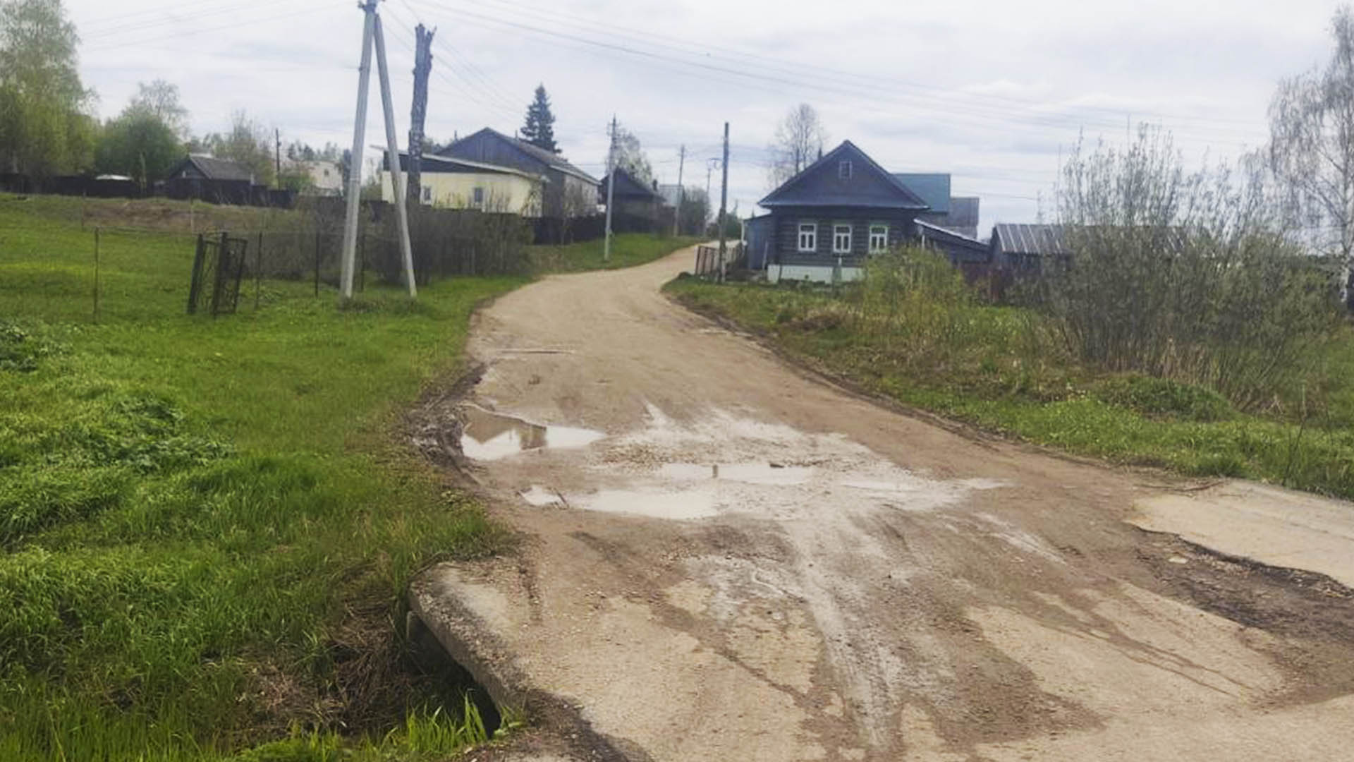 Ремонт дороги по ул.Больничная, р.п.Тоншаево