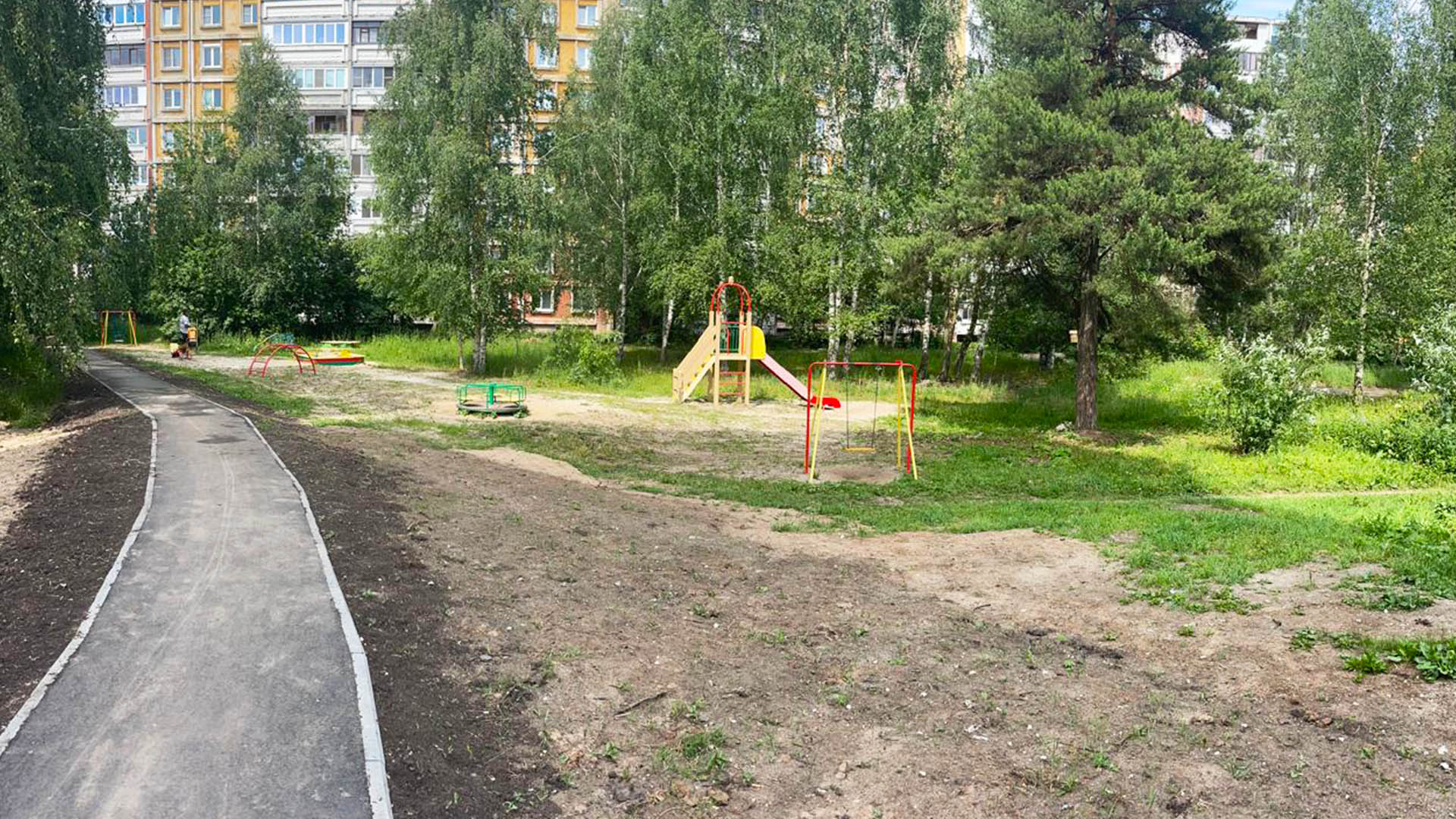 Установка детской площадки на ул.Зайцева, д.20, д.23, г.Нижний Новгород