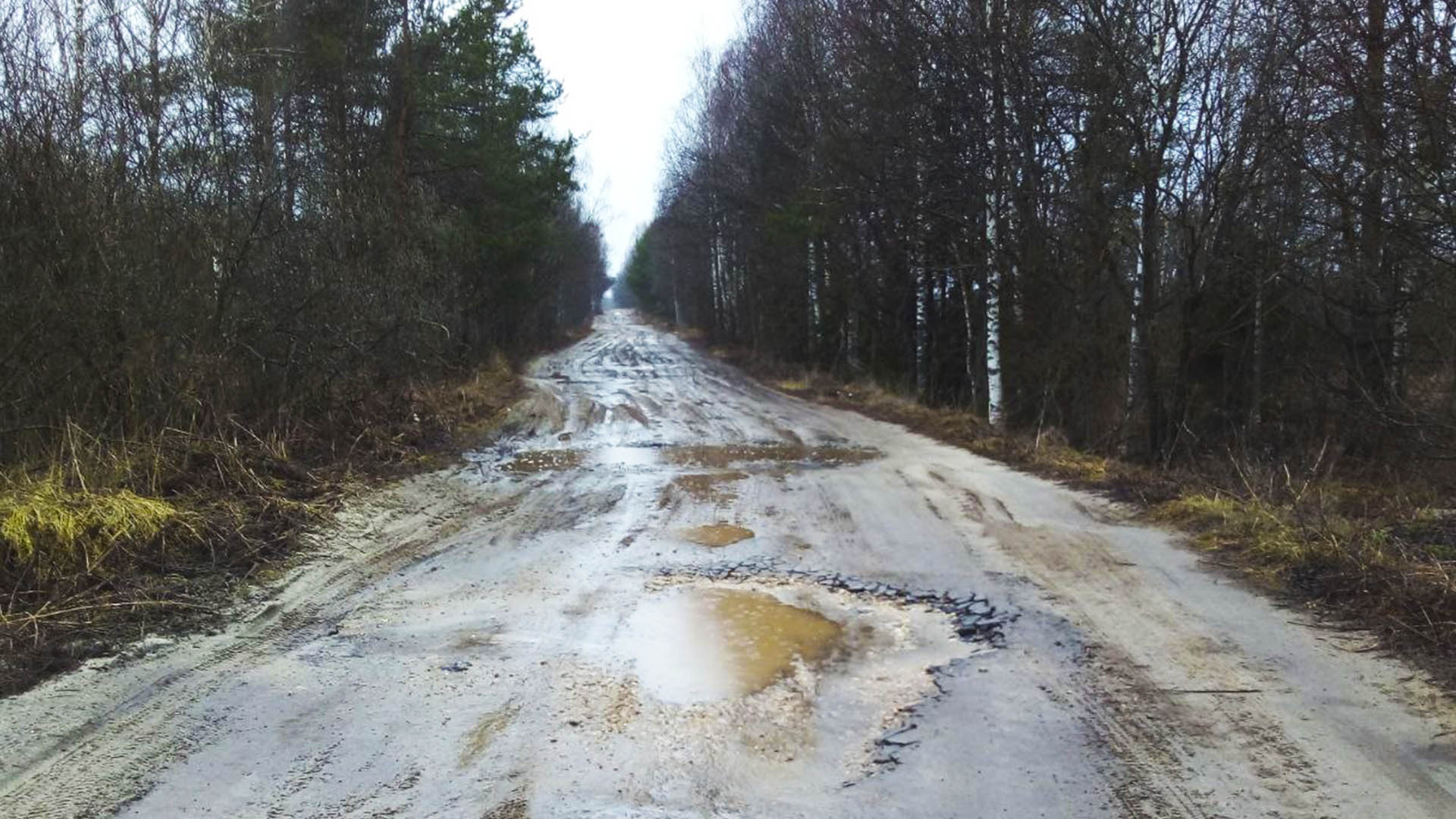 Ремонт участка дороги, подъезд к д.Зуево