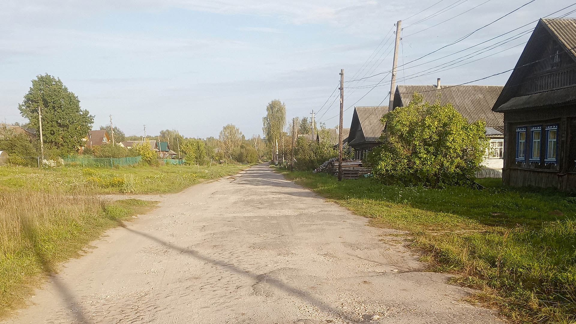 Ремонт дороги по ул.Вороватка, д.Шалдеж