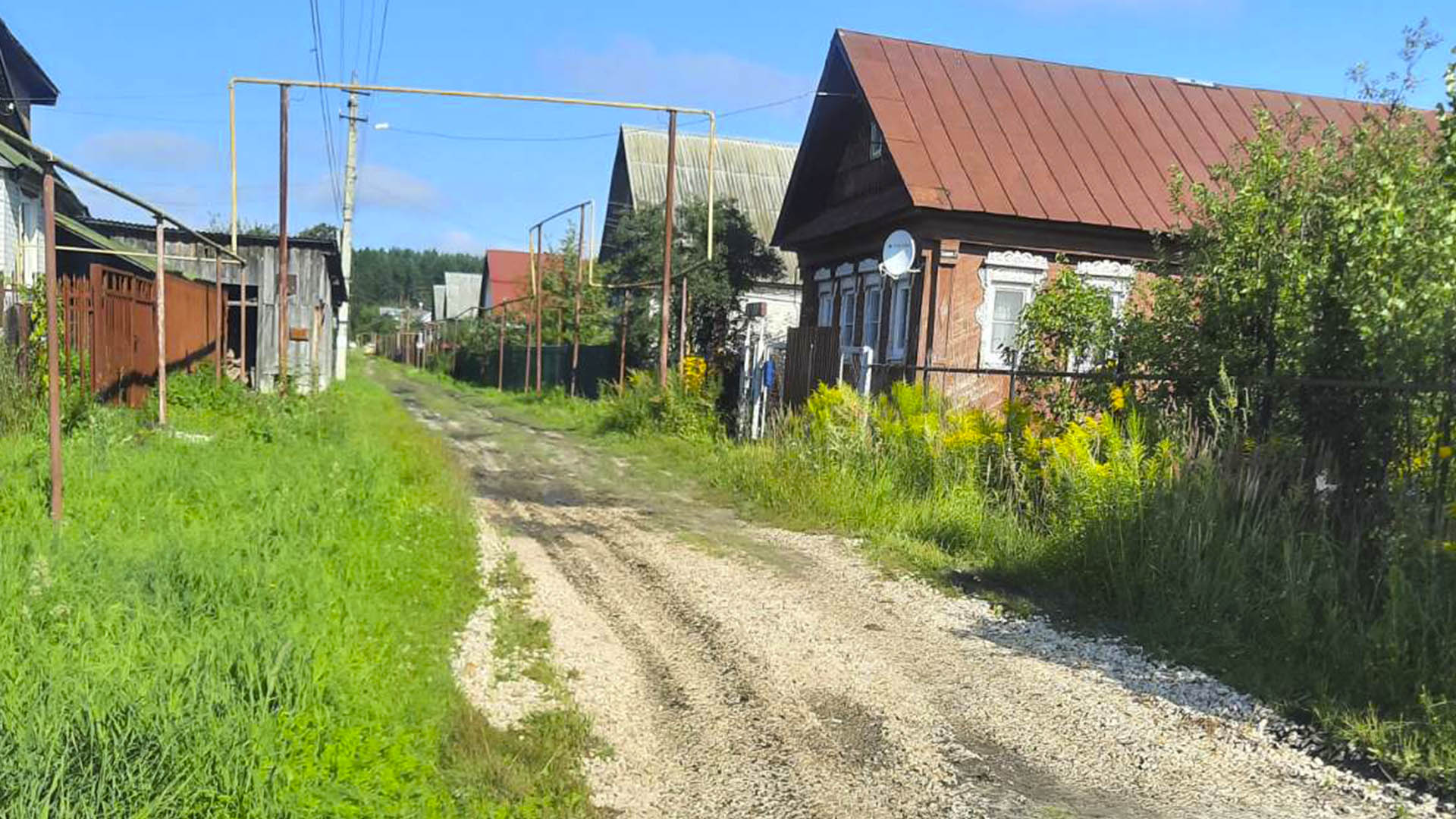 Ремонт дорог по ул.Садовая, участок ул.Ровная, ул.Озерная, п.ст.Тарасиха