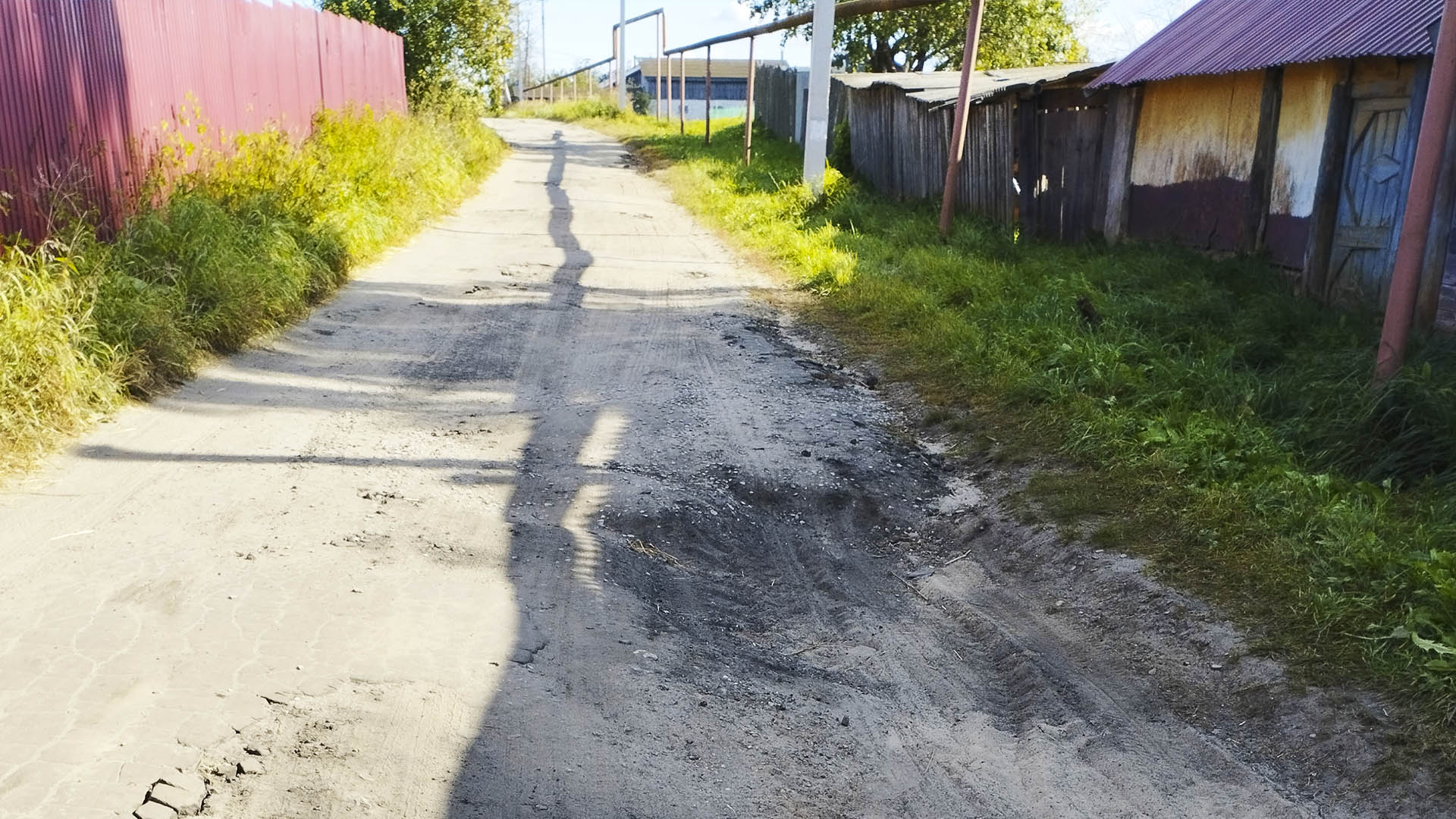 Ремонт участков дорог по ул.1 Мая, ул.Школьная, д.Рыльково