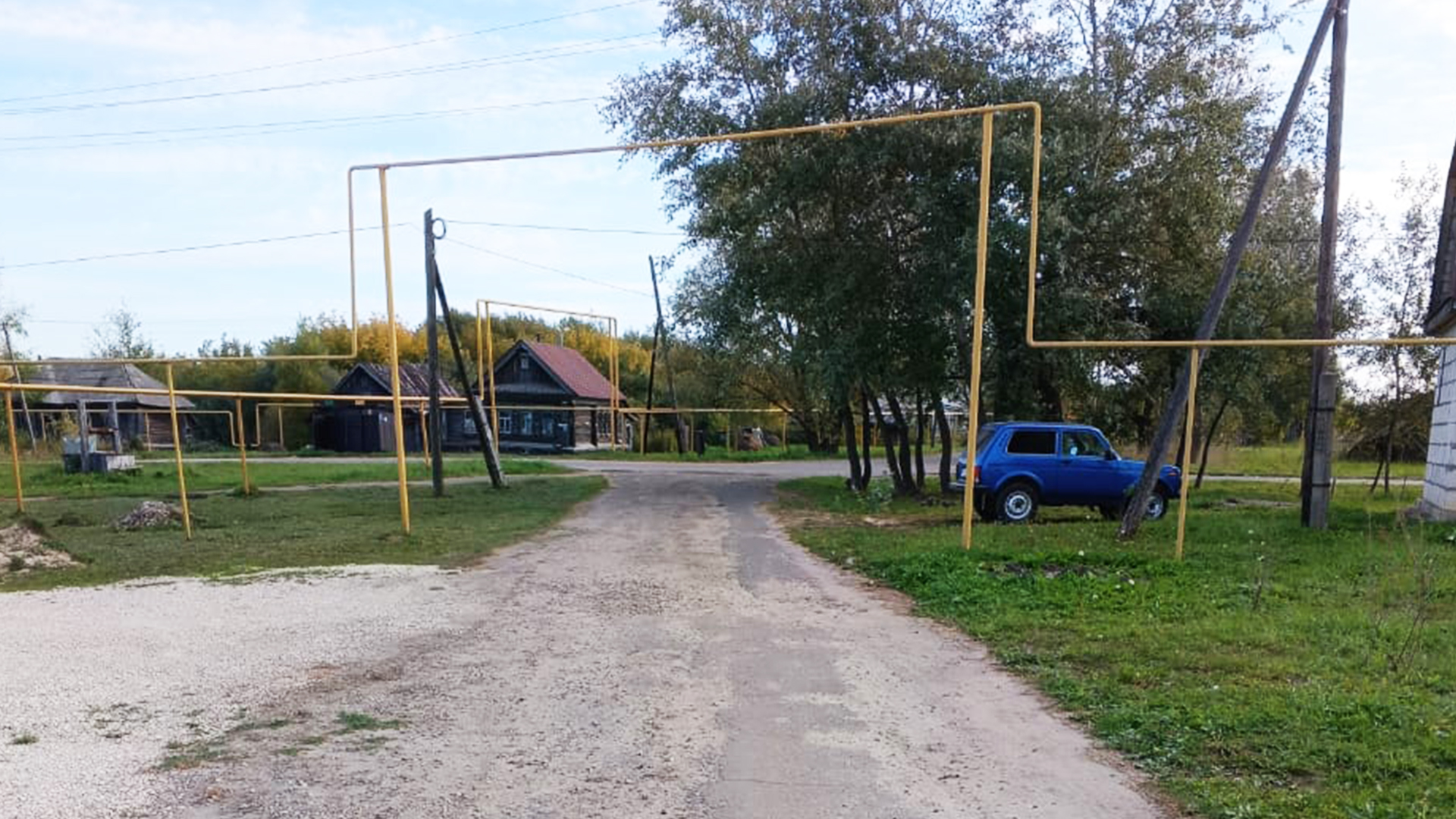 Ремонт дороги, с.Кержемок